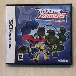 Transformers Animated The Game Nintendo DS Game Complete Trans Formers